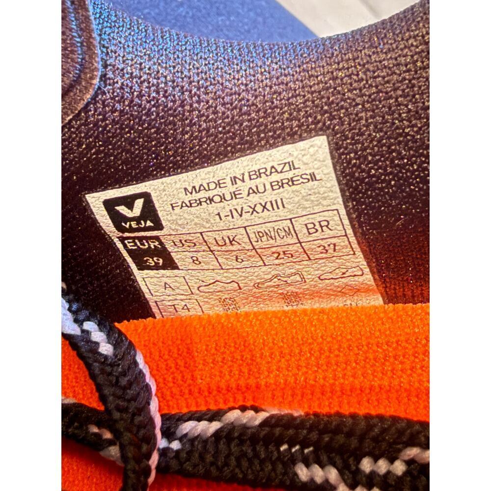 Veja Women's Tent Pierre Purple Dekkan Alveomesh Shoes Size 8 - Picture 10 of 11